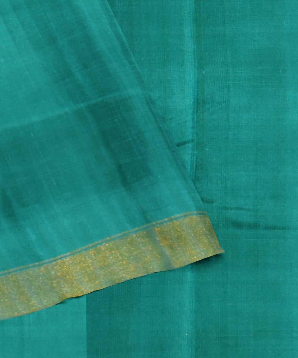 Light green silk handloom patola saree