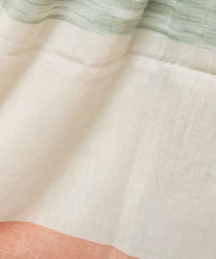 Multicolor handwoven cotton stole