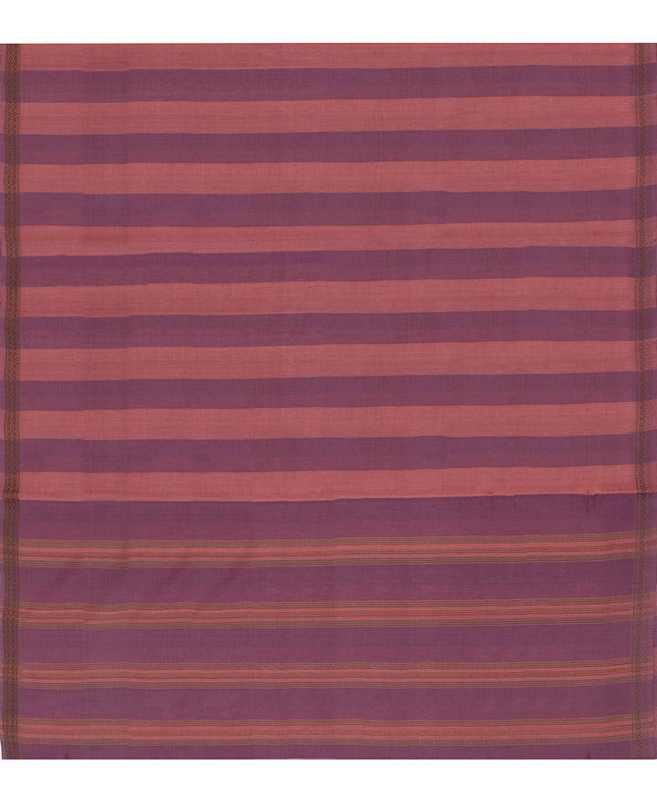 Red strips handwoven rajahmundry cotton saree