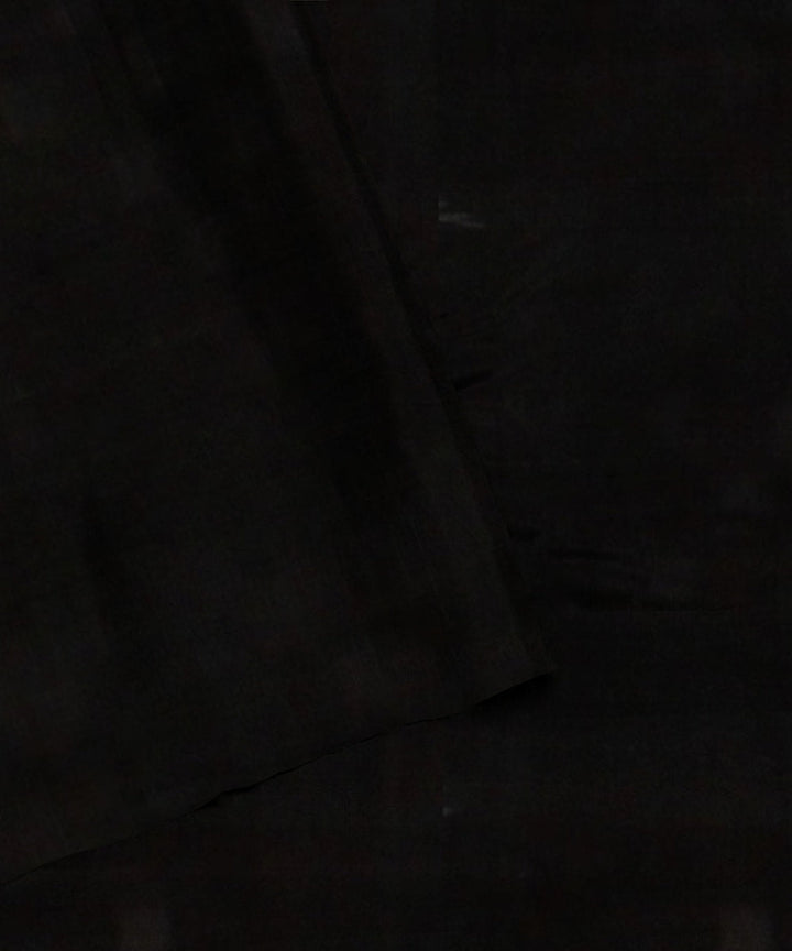 Red black cotton sambalpuri handloom saree