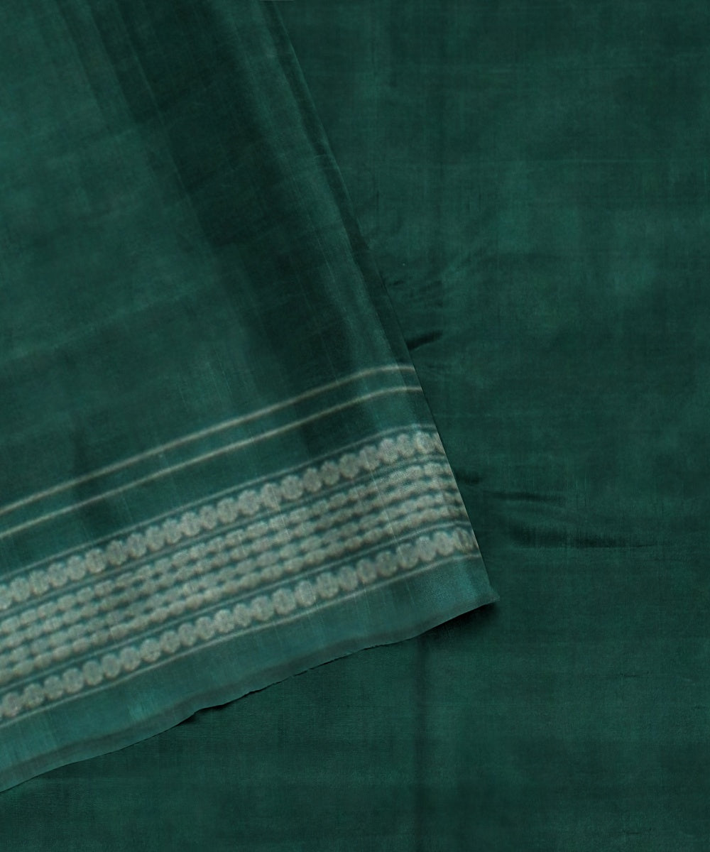 Light green cotton handloom sambalpuri saree