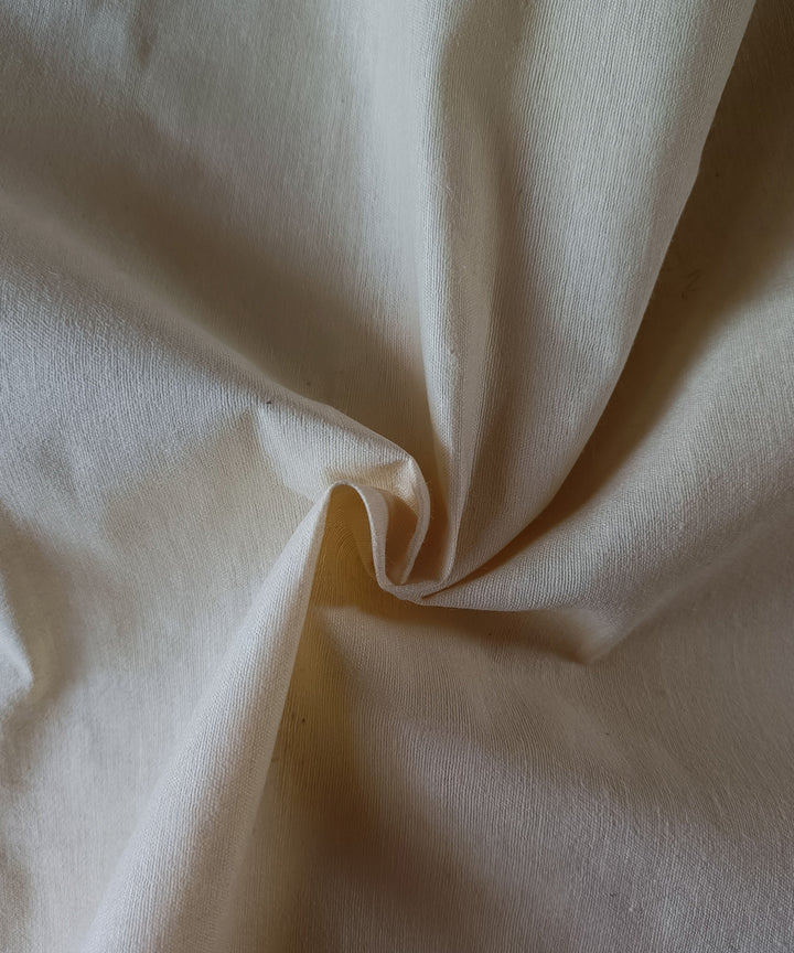 2.5m natural cream handloom matka silk kurta material