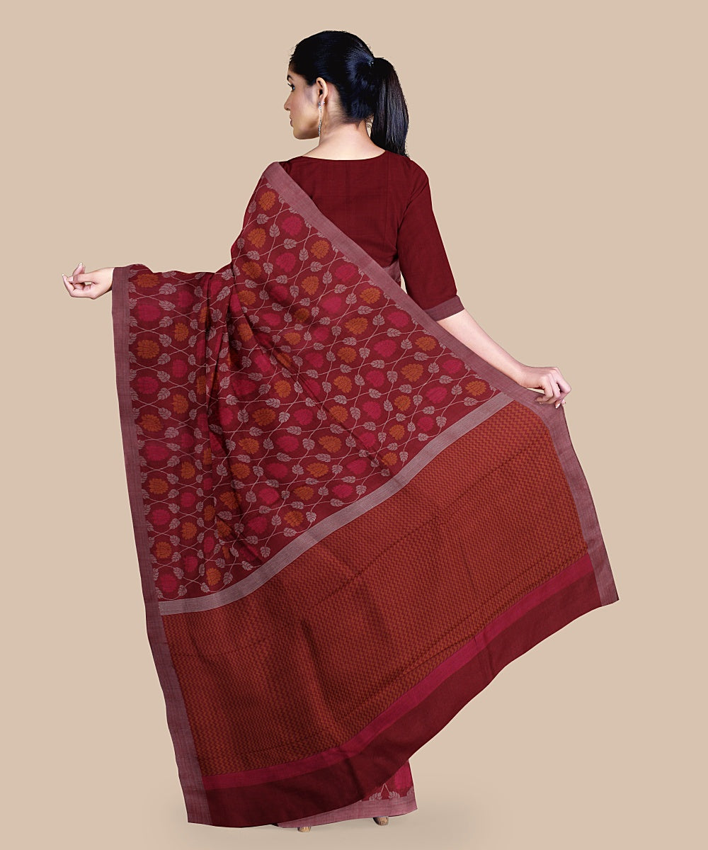 Multicolor tussar silk handwoven chattisgarh saree