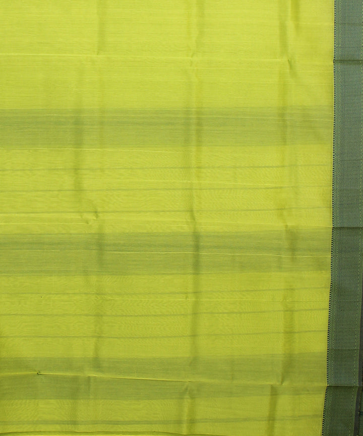 Light green handloom maheshwari cotton silk saree