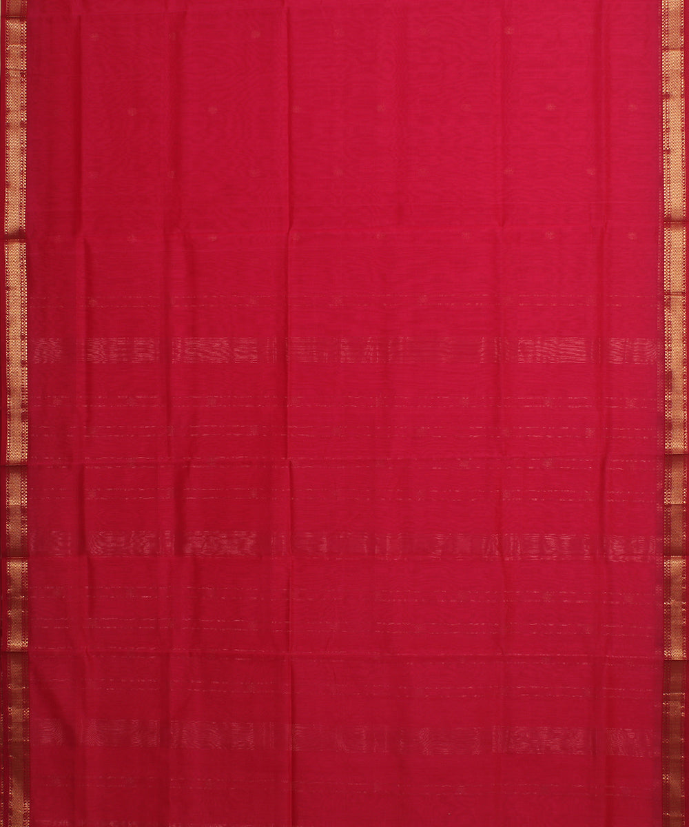 Pink handloom maheshwari cotton silk saree