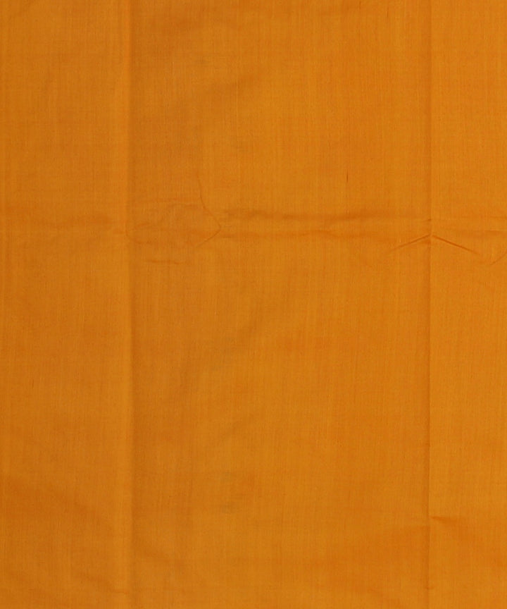 Yellow brown tussar silk handwoven chattisgarh saree