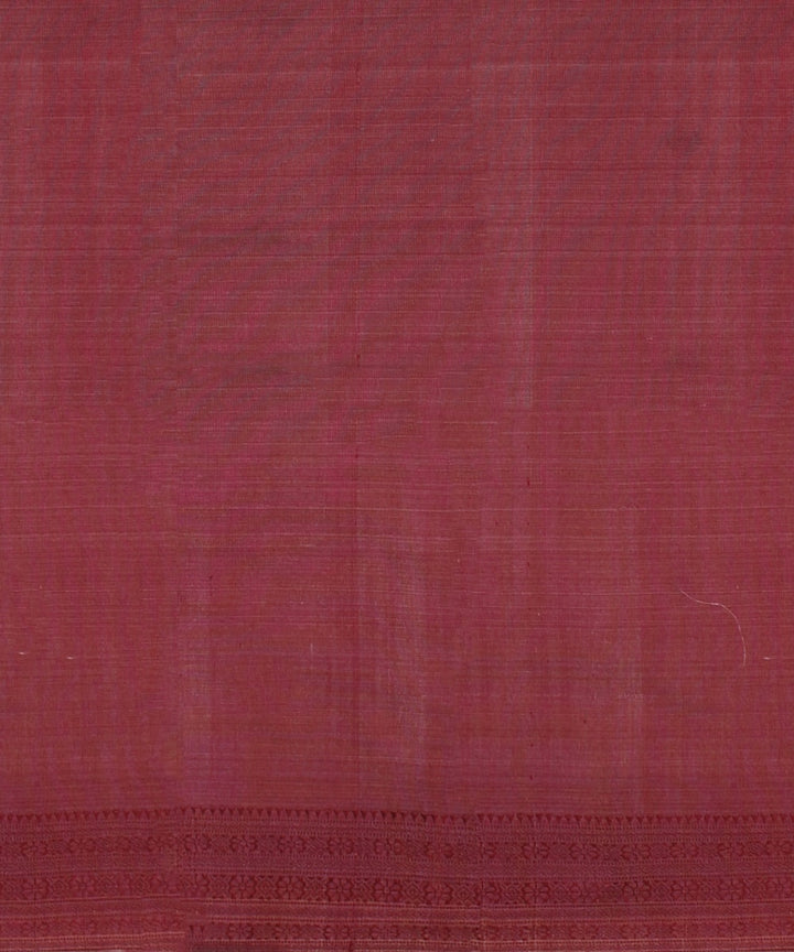 White maroon dolabedi tussar silk handwoven chattisgarh saree