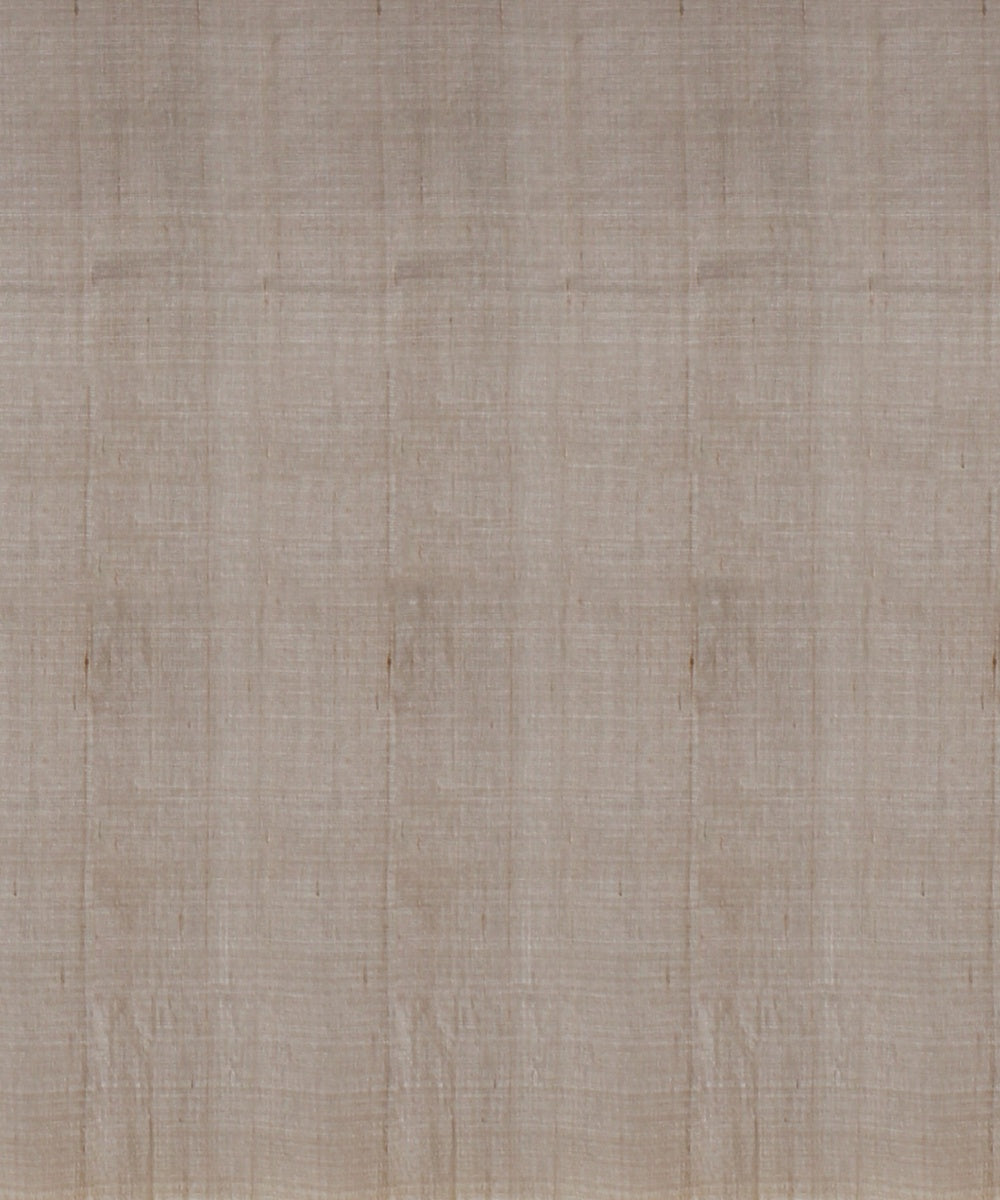 Cream orange tussar silk handwoven chattisgarh saree