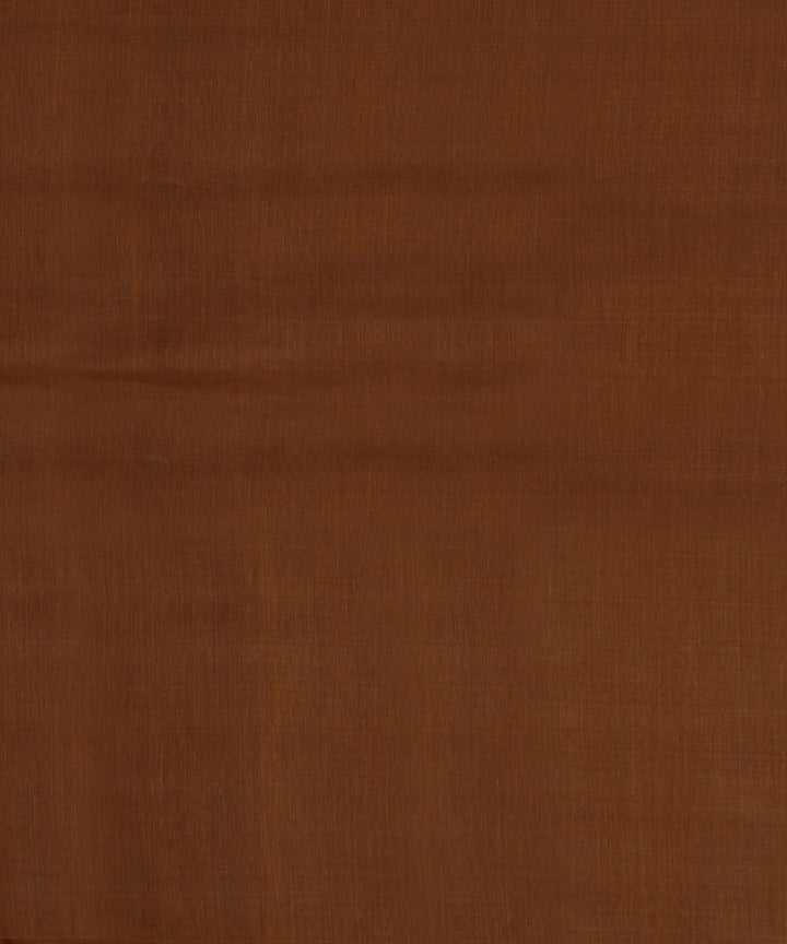 Brown pink tussar silk handwoven chattisgarh saree