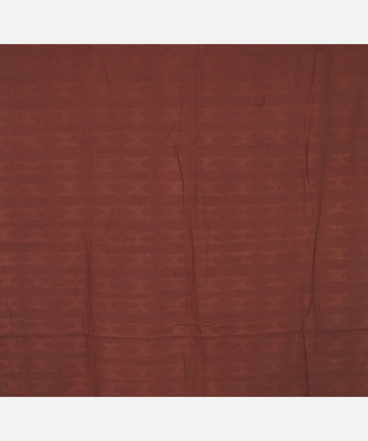 Brown handcrafted cotton shibori saree