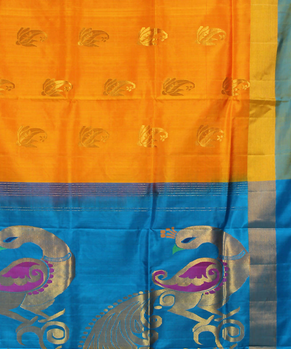 Multicolor Karnataka Handloom Silk Saree