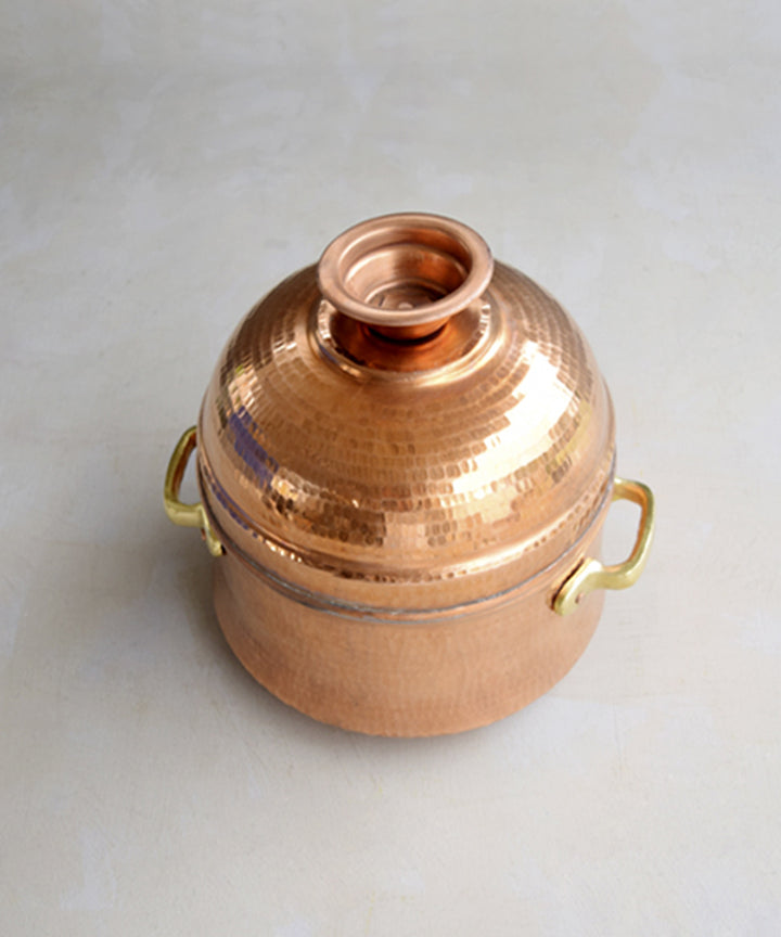 Handmade copper modak steamer