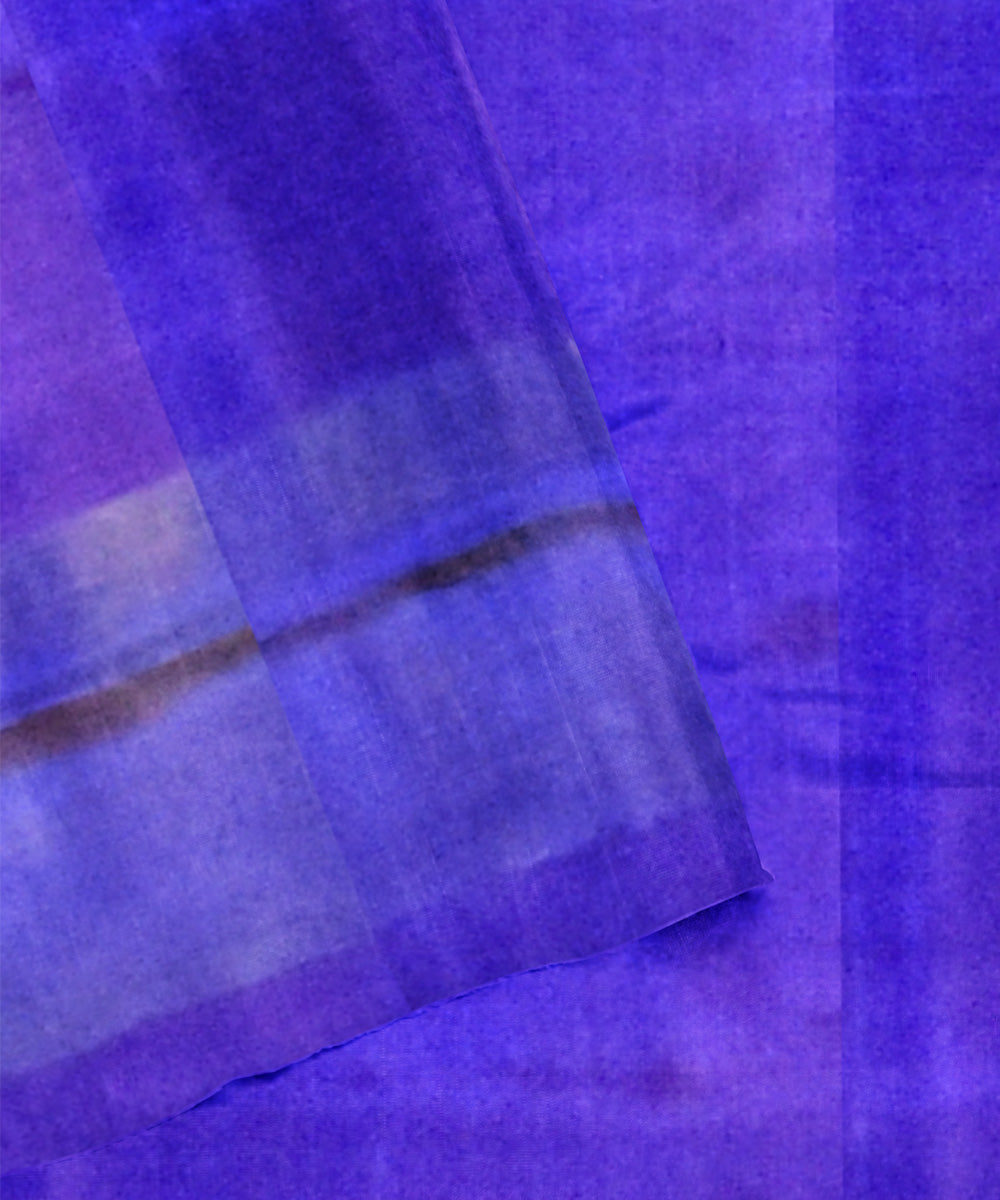 Lavender and pink silk handwoven patola ikat saree