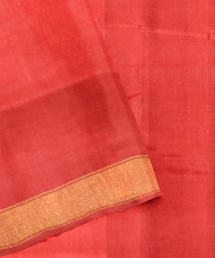 Red silk handloom patola saree