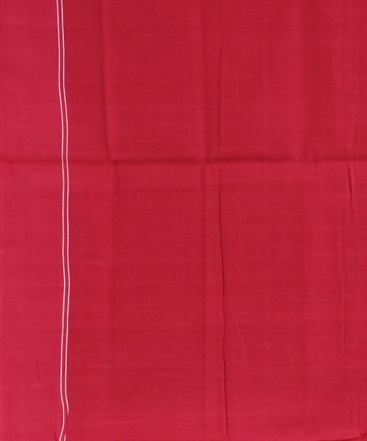 Black red handloom cotton sambalpuri saree