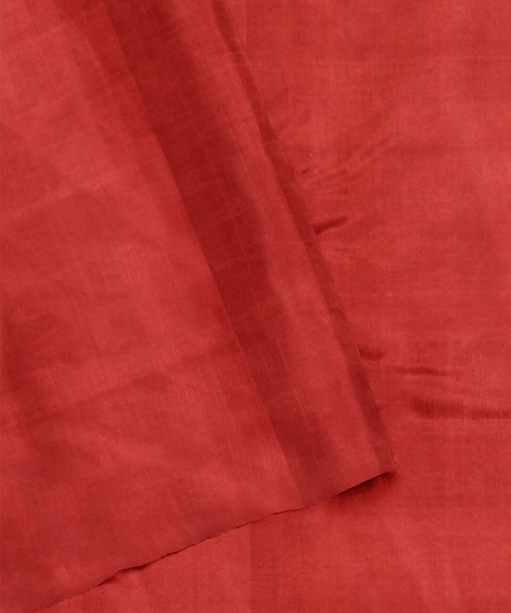 Red handwoven cotton patola saree