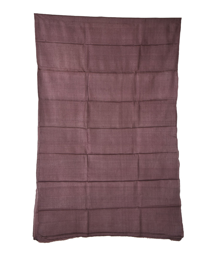 2.8m Brown handwoven tussar silk kurta material