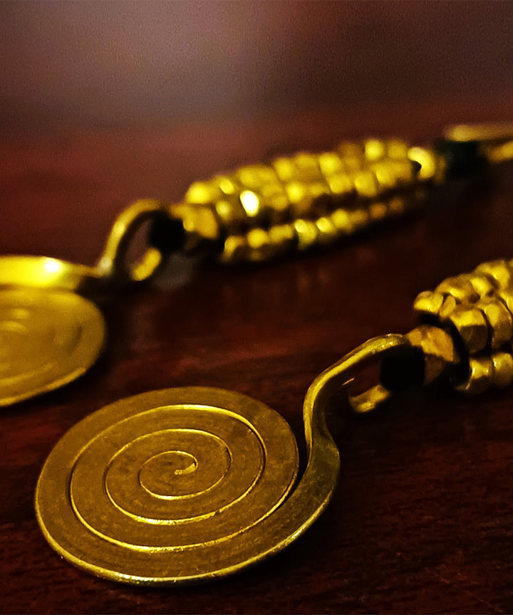 Handcrafted dokra earring