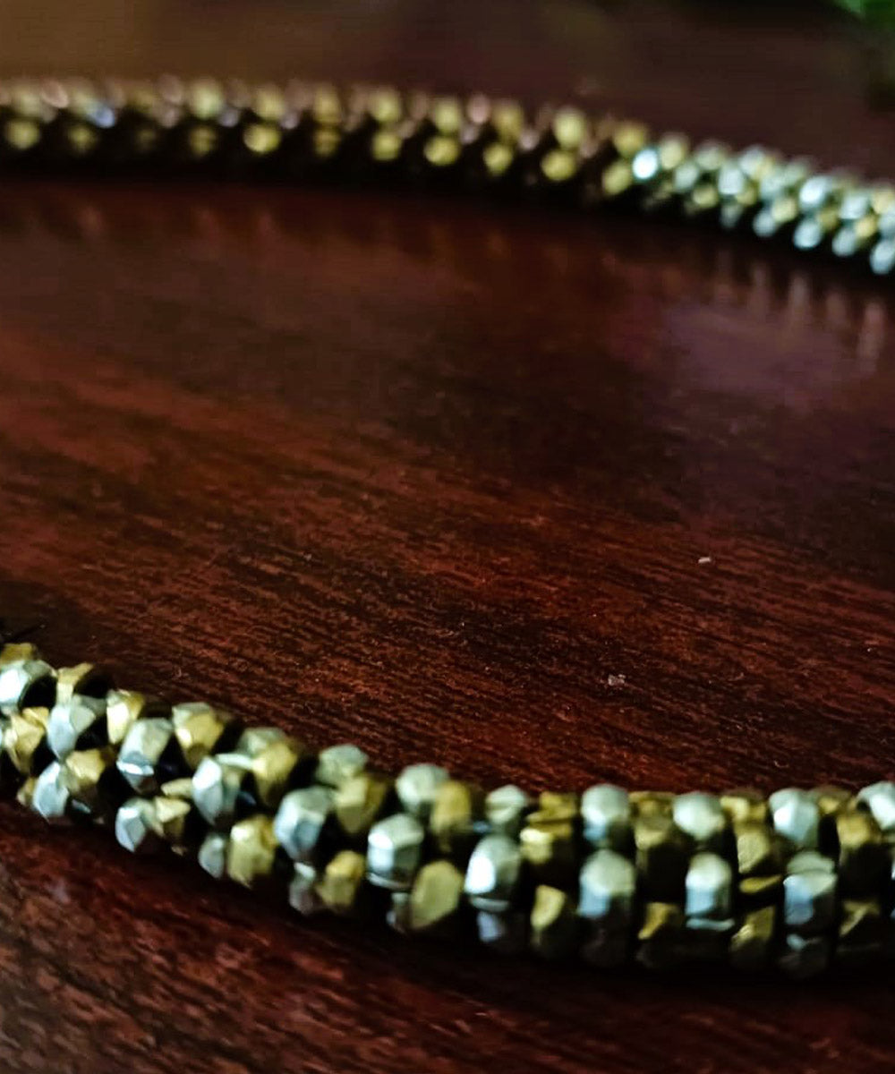 Handcrafted dokra necklace