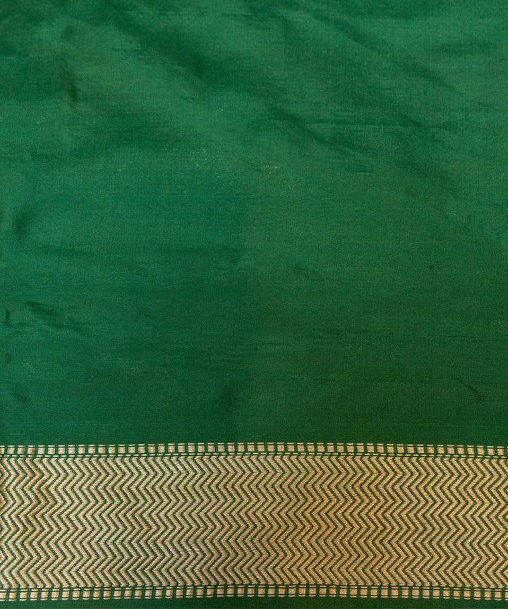 Light green silk handloom banarasi saree
