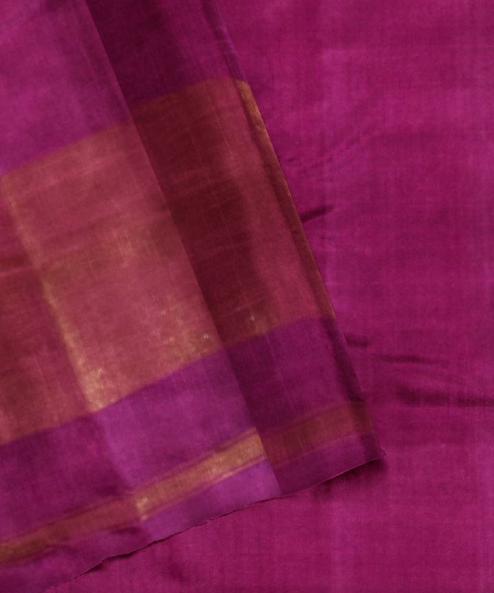 Patola purple silk handloom saree