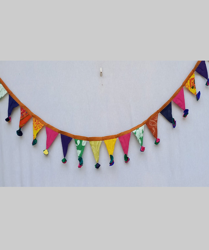Multicolor cotton handcrafted garden flags(assorted)