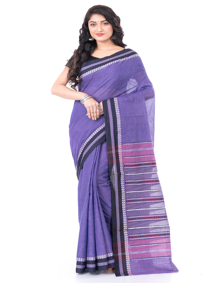 Lavender handloom begumpuri cotton begumpur saree