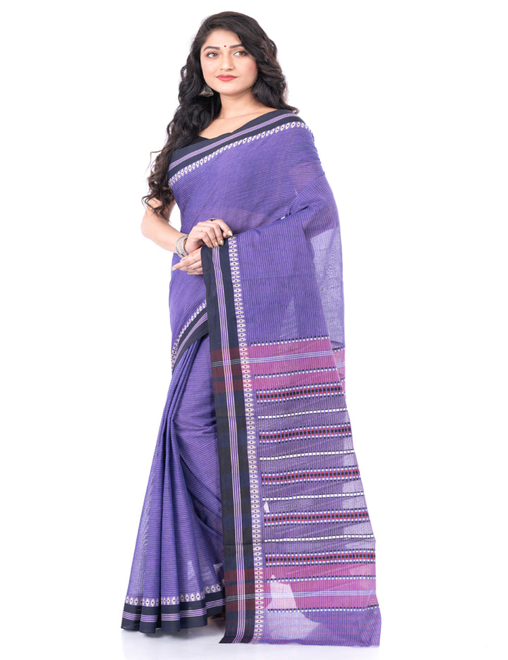 Lavender handloom begumpuri cotton begumpur saree