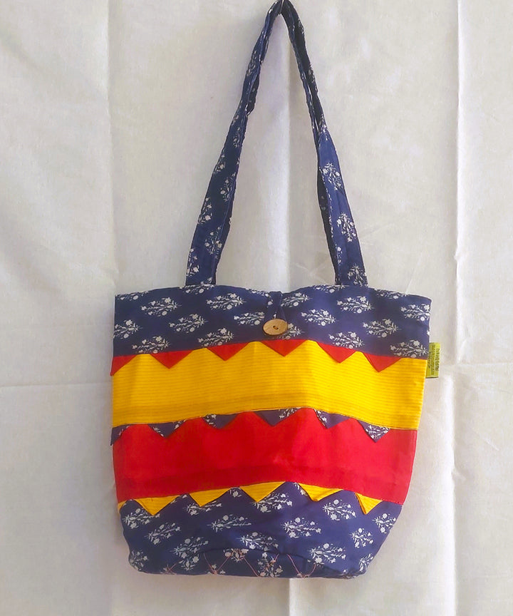 Multicolor handcrafted cotton bag