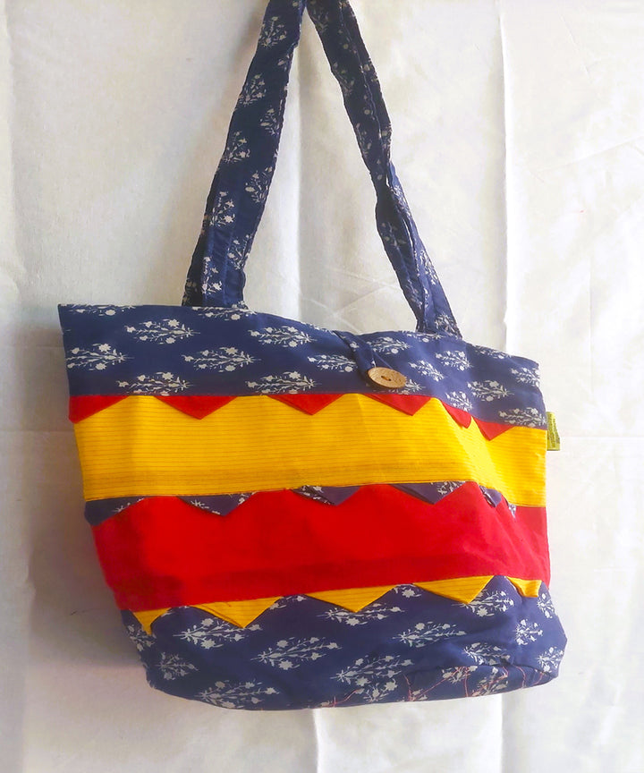 Multicolor handcrafted cotton bag