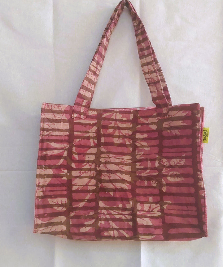 Brown handcrafted boho shoulder bag