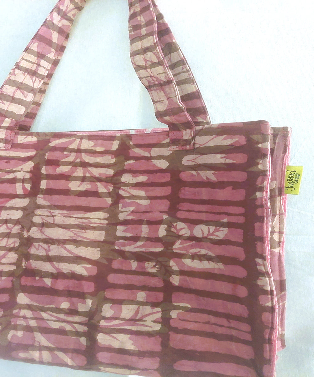 Brown handcrafted boho shoulder bag