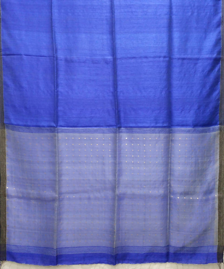 Handwoven bengal silk lavender purple saree
