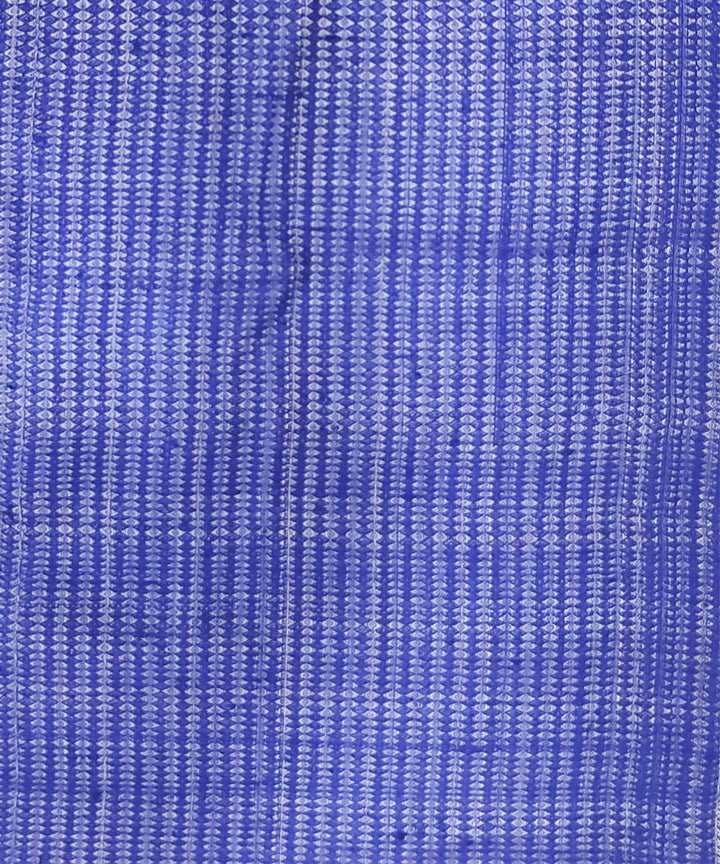 Indigo handloom eri silk assam stole
