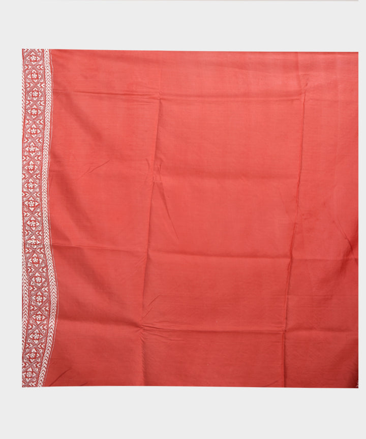 Maroon hand embroidery kantha stitch silk saree