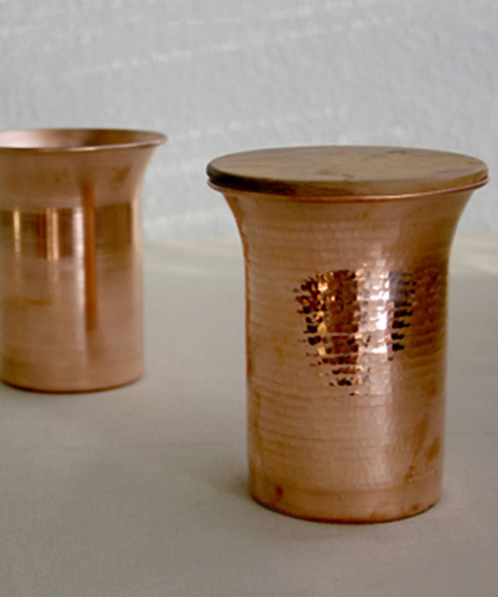 Handmade copper desktop carafe