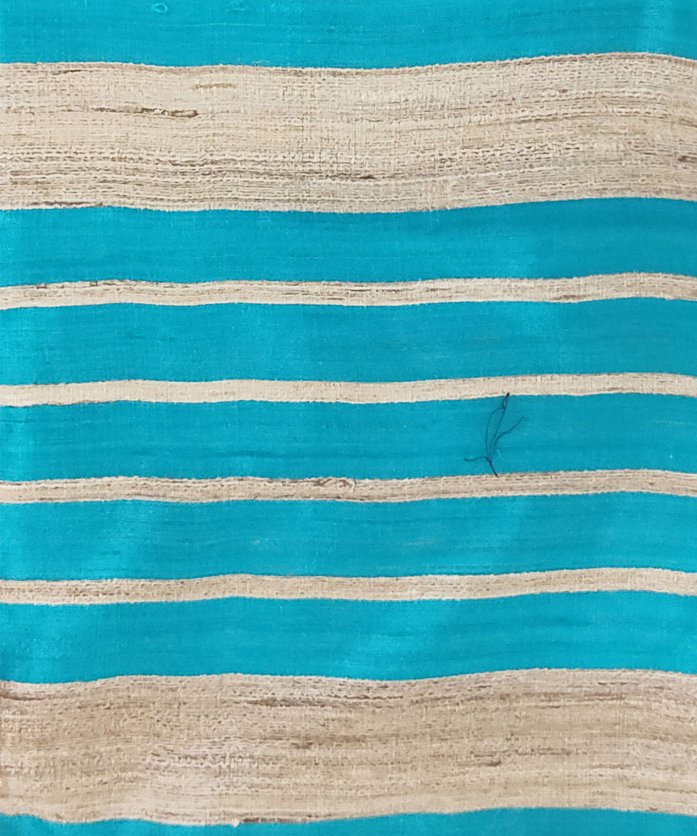 Sky blue beige ghiccha silk handloom assam stole