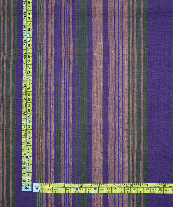 2.5m Blue multicolor handwoven cotton mangalagiri kurta material