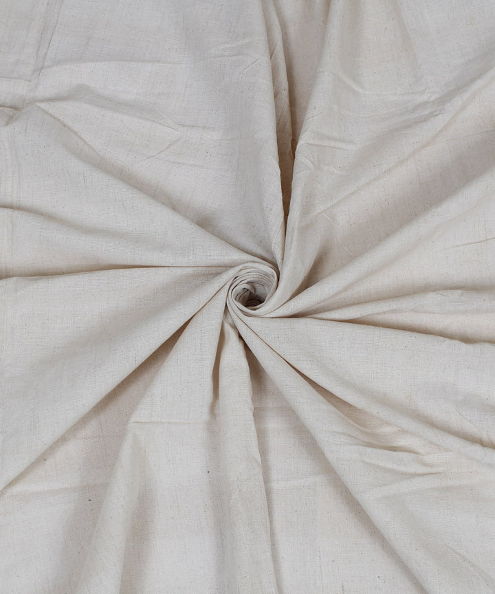 Off white kora handloom cotton kotpad fabric