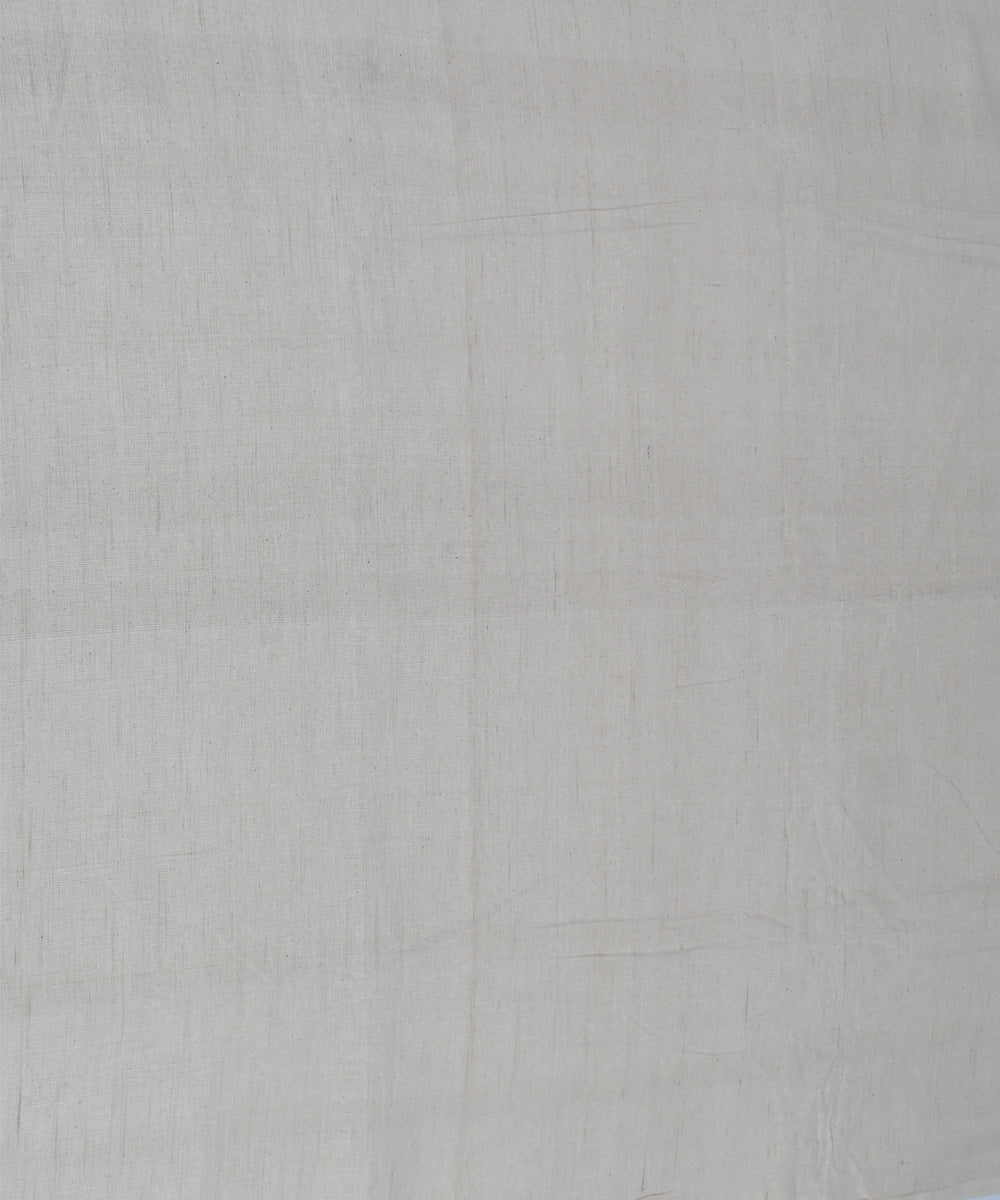 Off white kora handloom cotton kotpad fabric