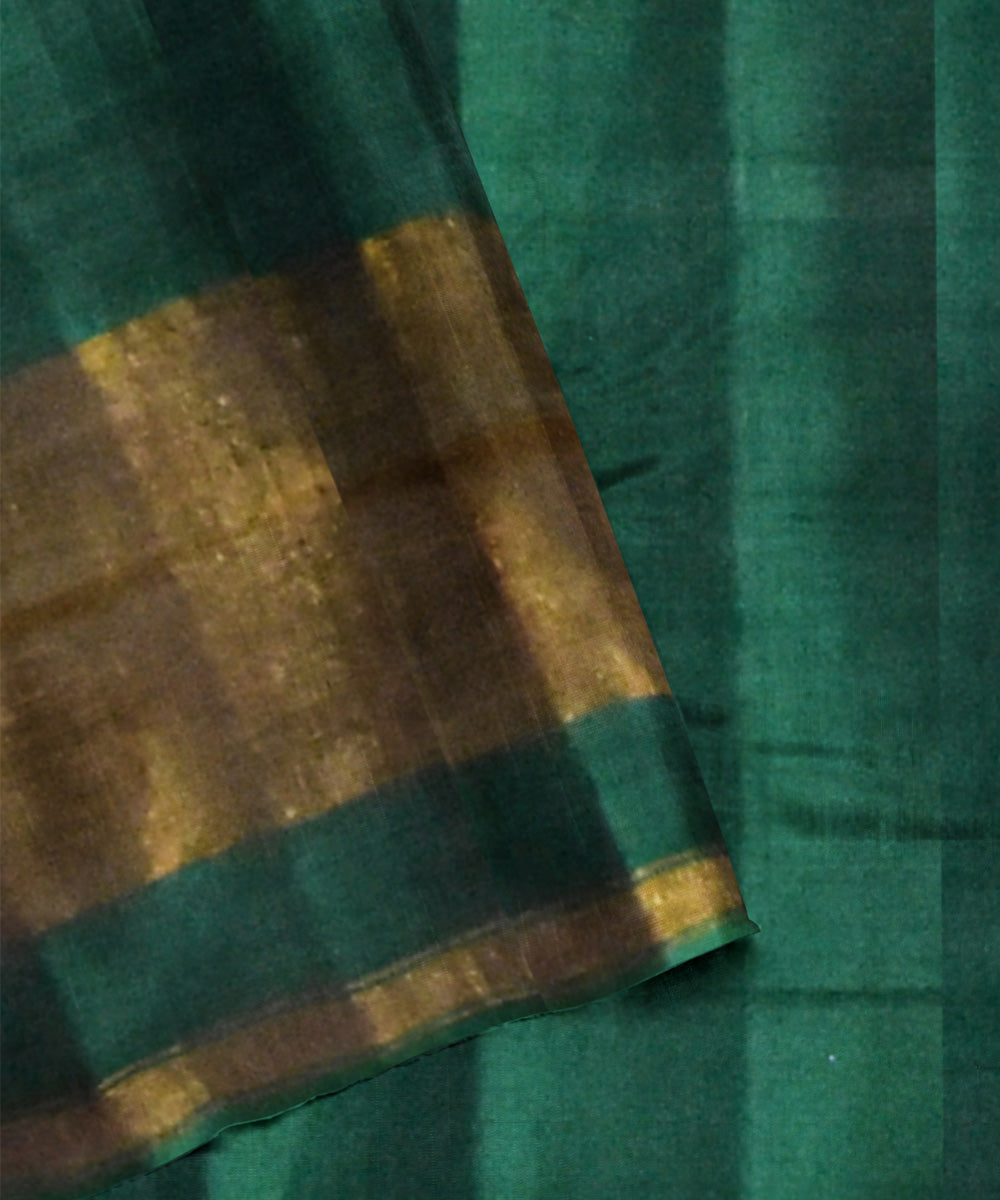 Light green silk handloom patola ikat saree