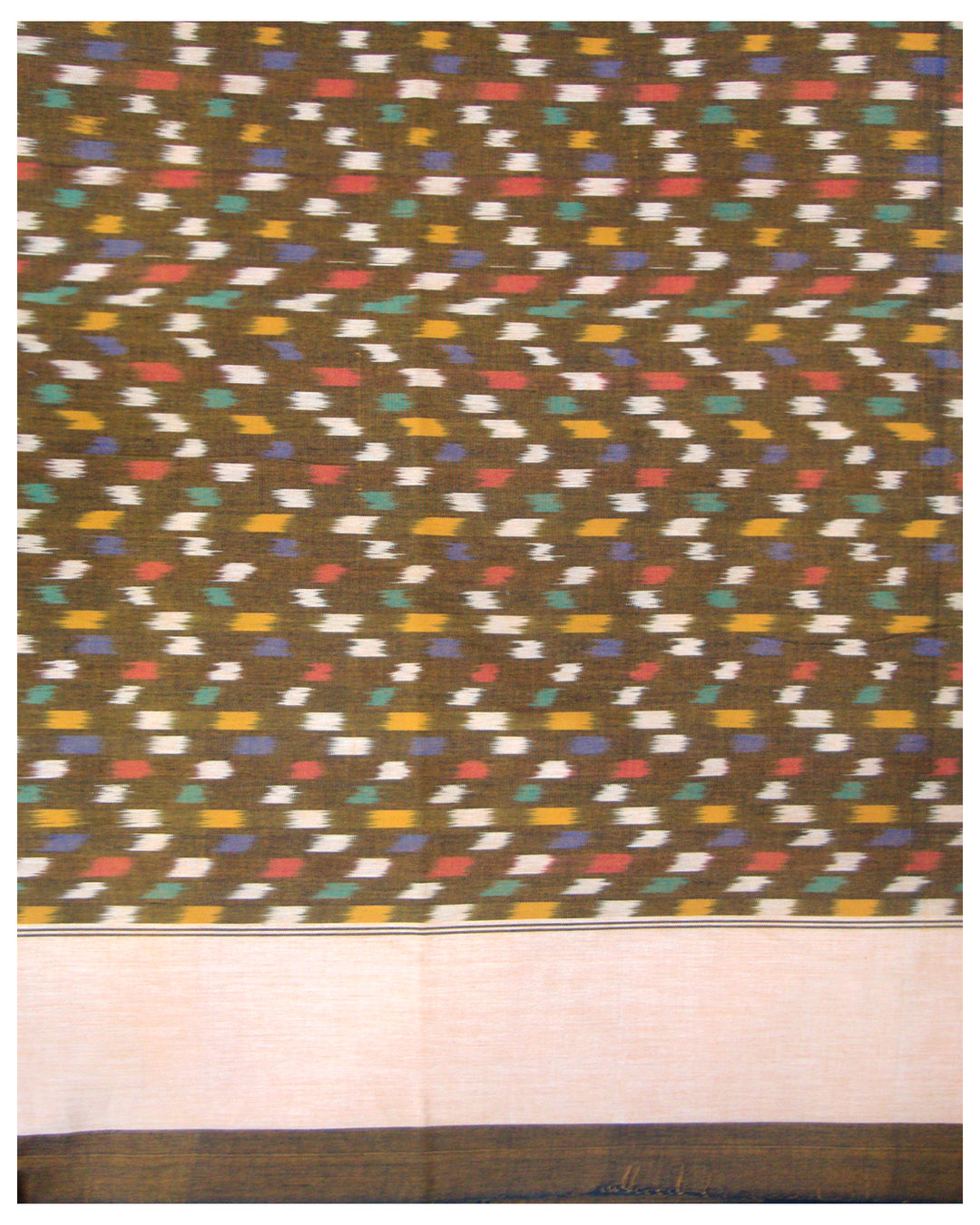 Pochampally Tie and Dye Double Cot Bed Sheet