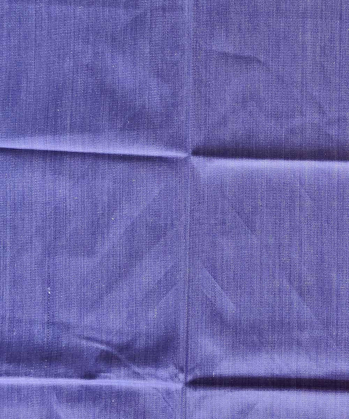 Purple handspun handwoven cotton thick material fabric