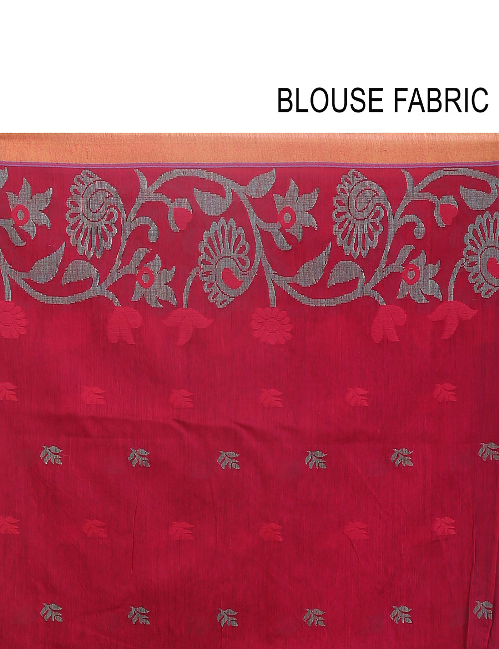Blue and pink handloom art silk and cotton bengal saree