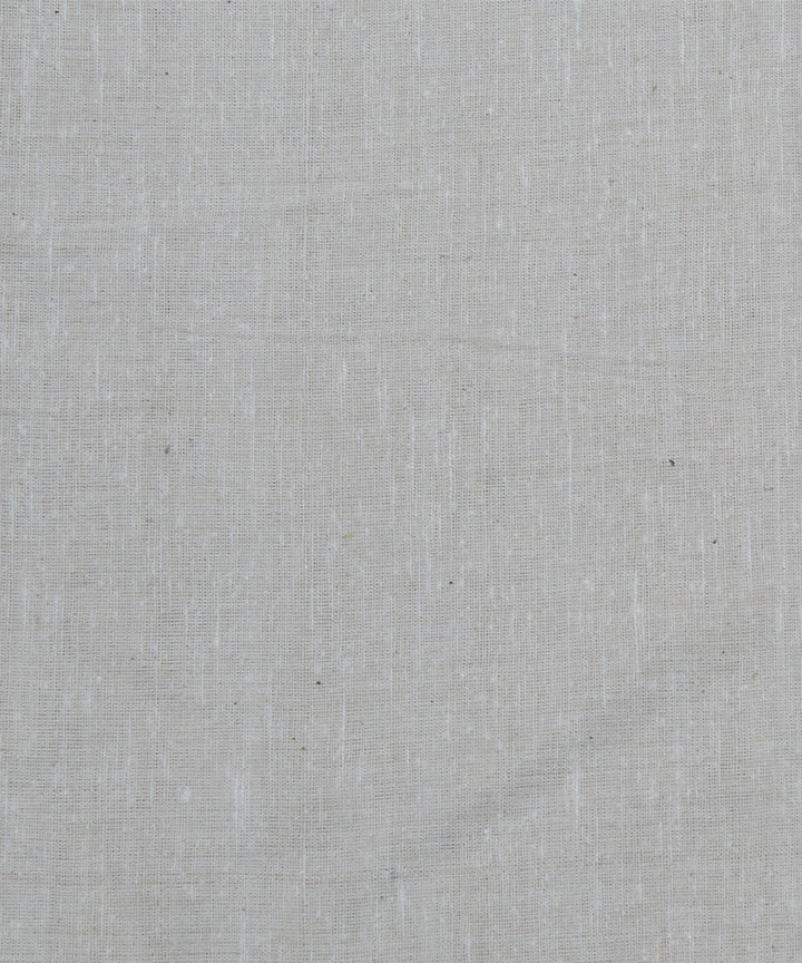 2.5m White handwoven cotton kurta material