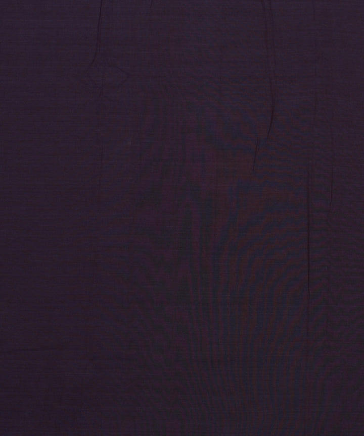 0.9m Violet handwoven cotton fabric