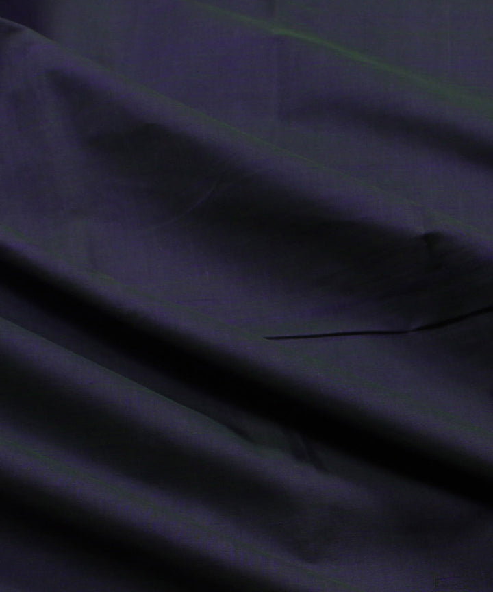 0.84m dark green handwoven mangalagiri fabric