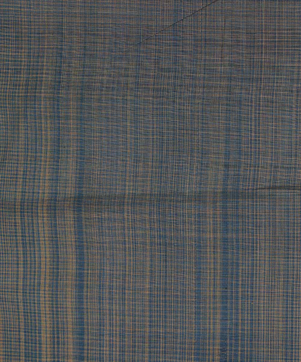 0.9m Handloom Dark Green Cotton Fabric