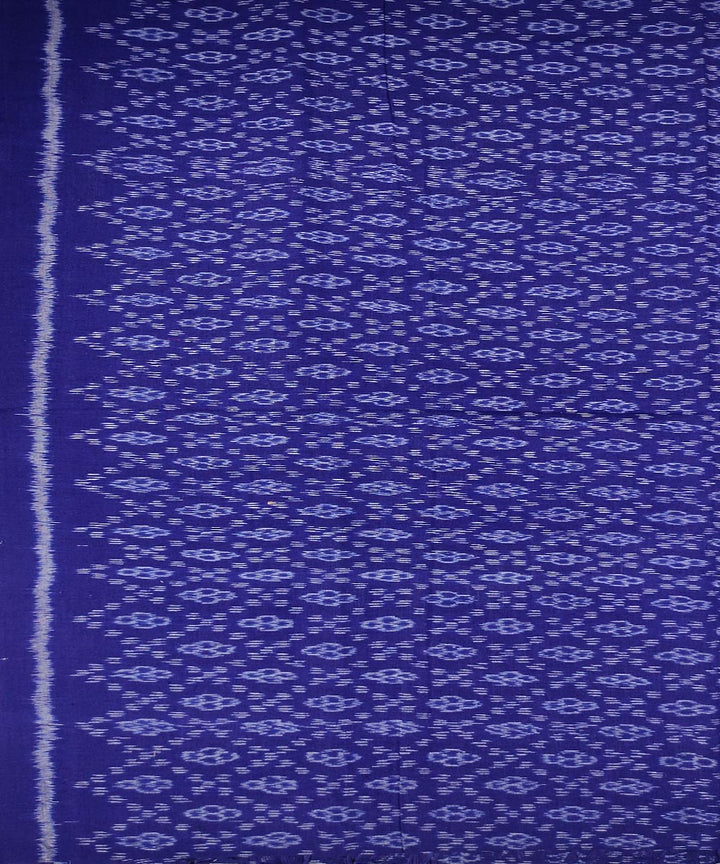 Blue handwoven cotton sambalpuri kurta material