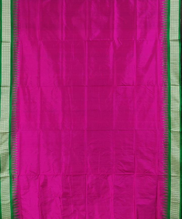 Lavender green handwoven silk sambalpuri saree